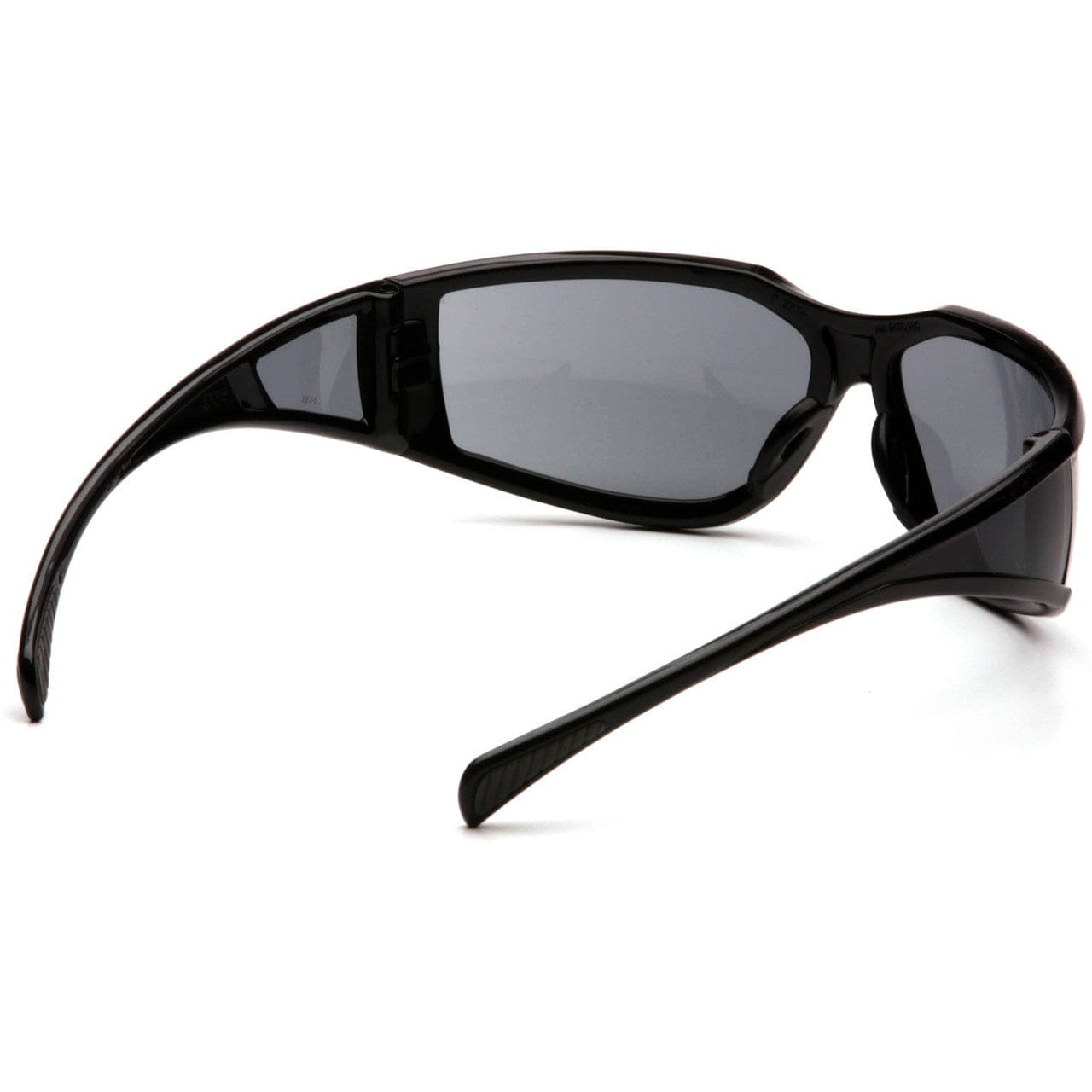 Pyramex Exeter Safety Glasses with Black Frame and Gray Anti-Fog Lens SB5120DT Back