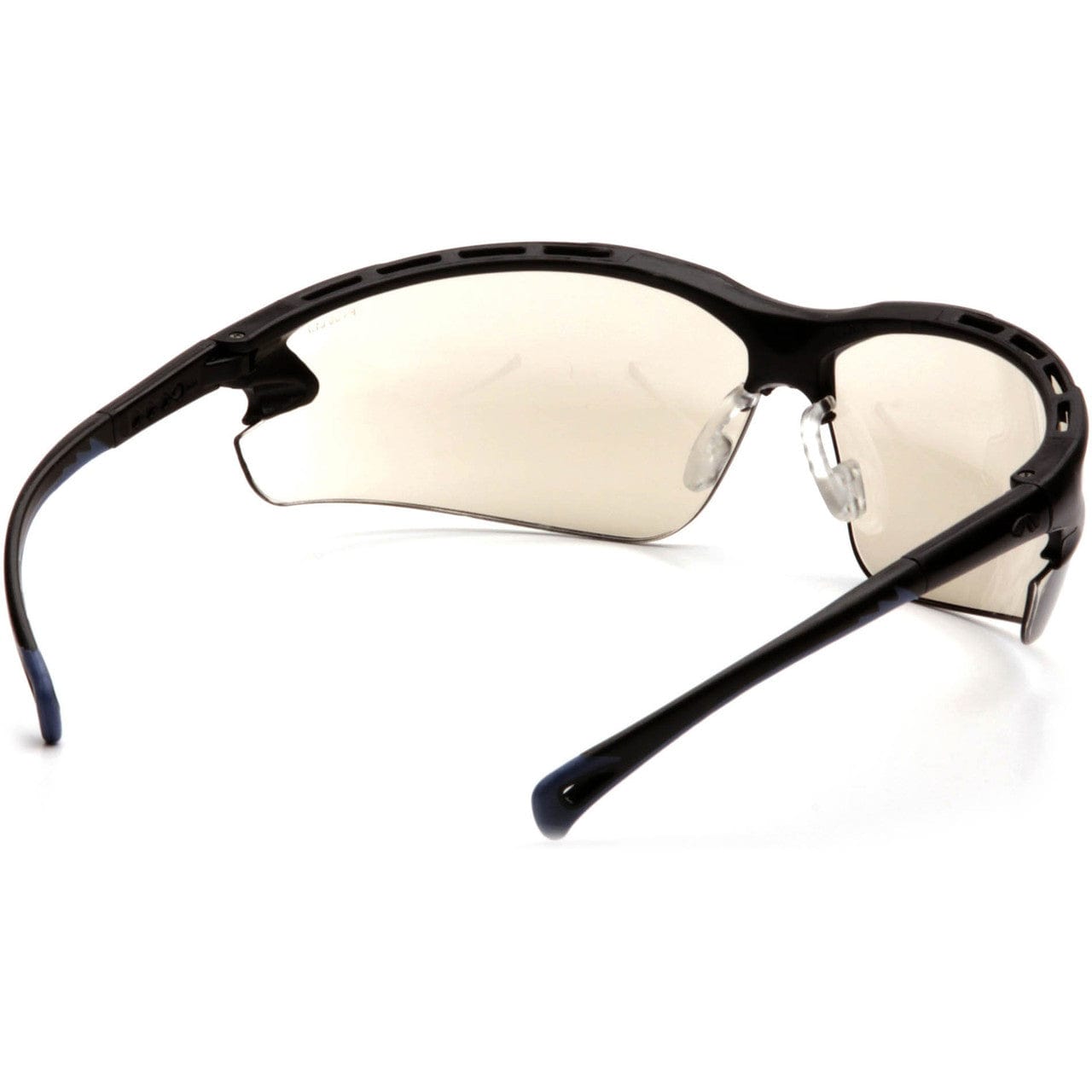 Pyramex Venture 3 Safety Glasses with Black Frame and Indoor/Outdoor Lens SB5780D Inside View
