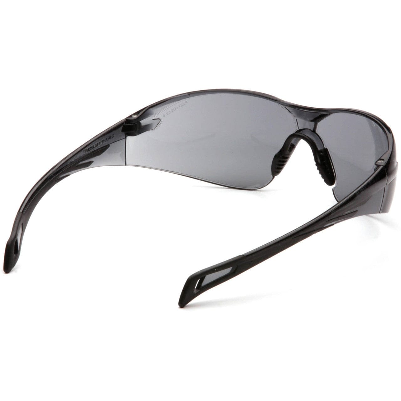 Pyramex PMXSlim SB7120S Safety Glasses with Black Temples and Gray Lens Inside View