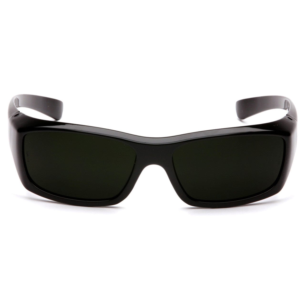 Pyramex Emerge Safety Glasses Black Frame IR Shade 5.0 Lens SB7950SF Front