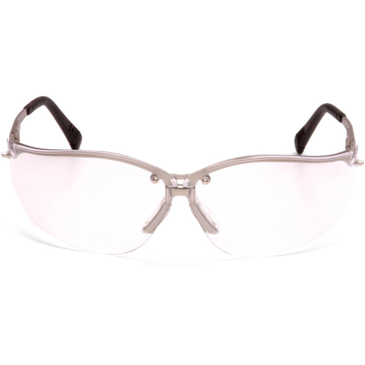 Pyramex V2 Metal Safety Glasses with Clear Lens SGM1810S Front