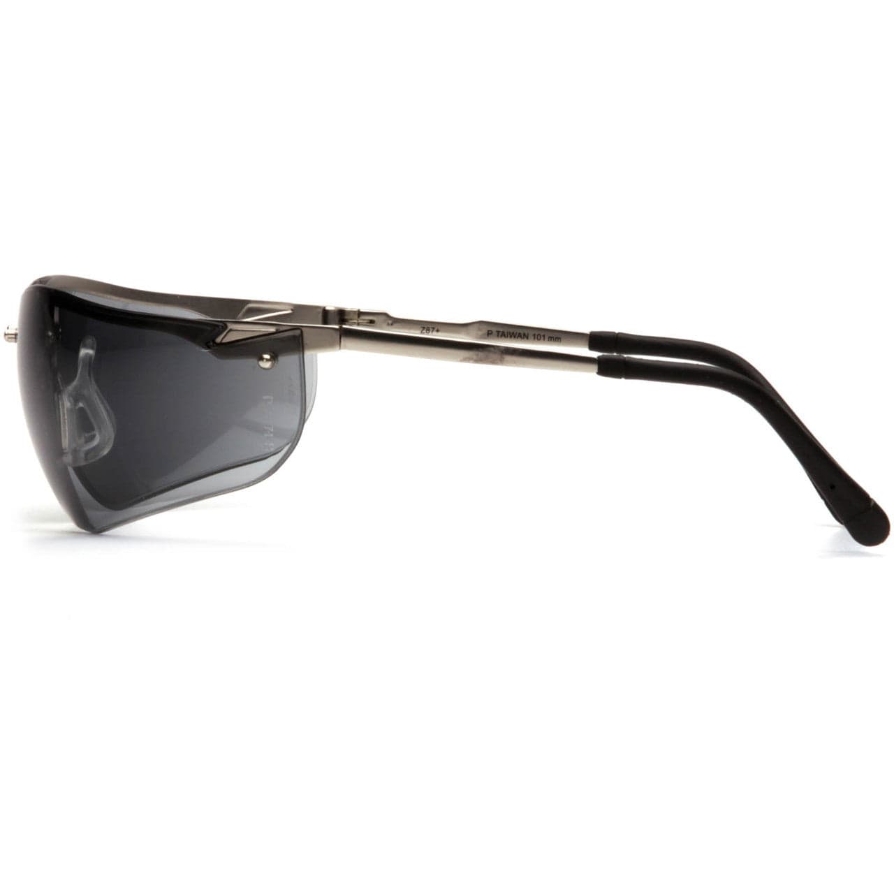 Pyramex V2 Metal Safety Glasses with Gray Lens SGM1820S Side