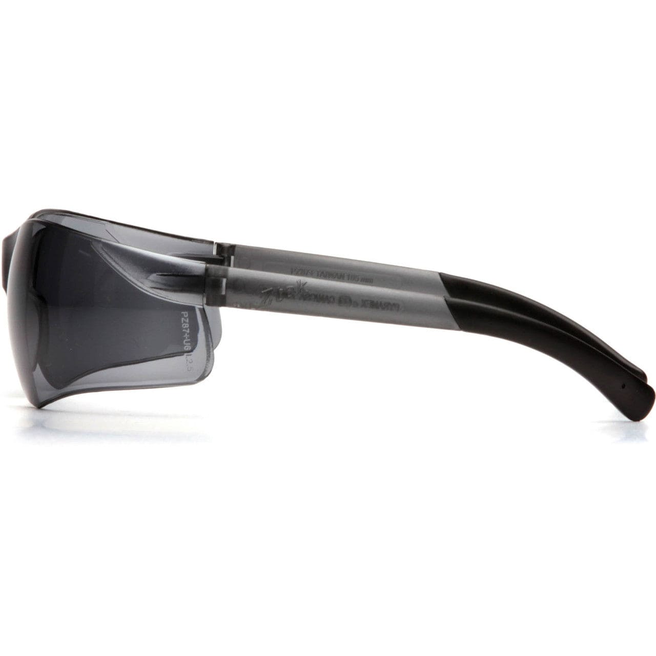 Pyramex Mini Ztek Safety Glasses with Gray Lens S2520SN Side View
