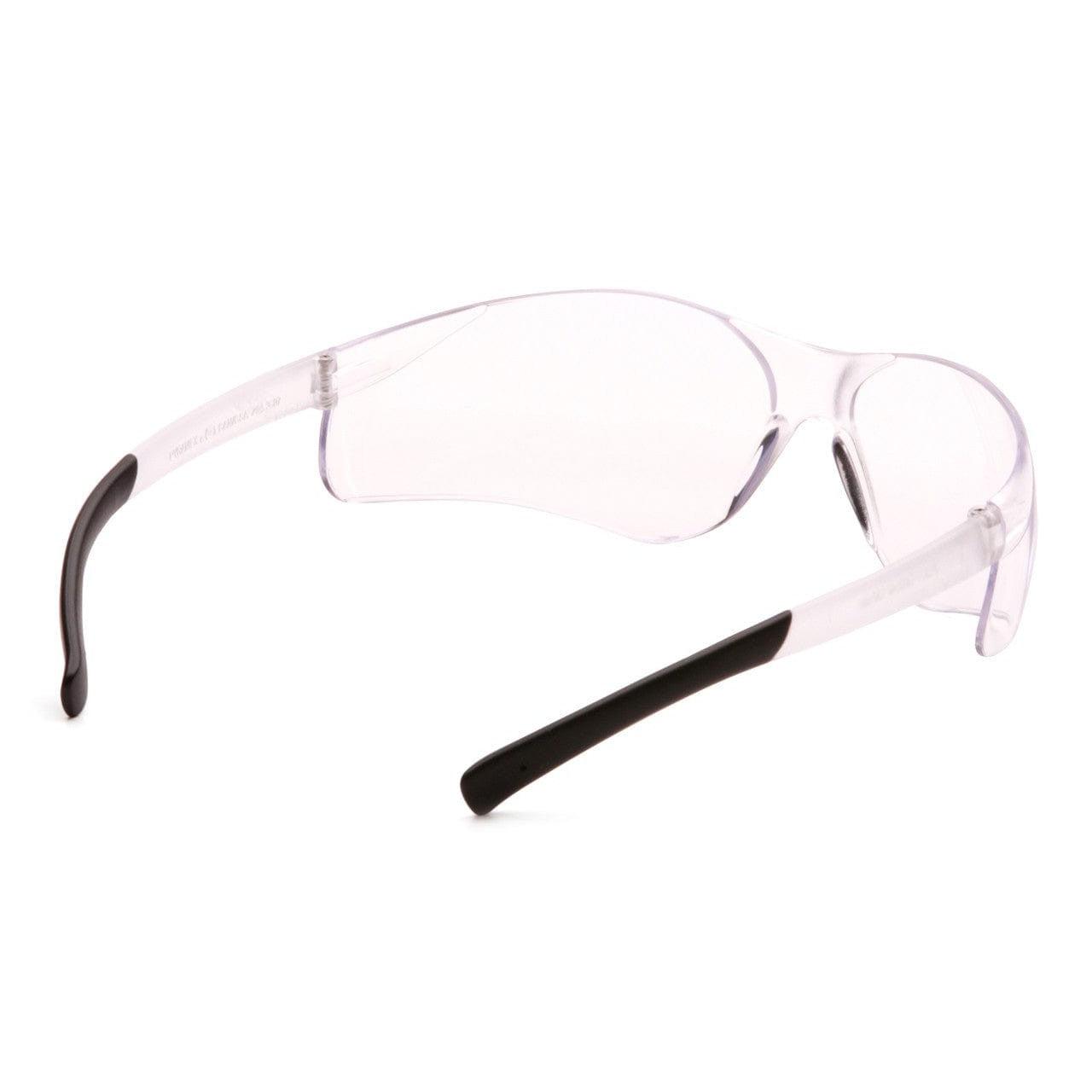 Pyramex Ztek Safety Glasses with Clear Anti-Fog Lens S2510ST Inside View