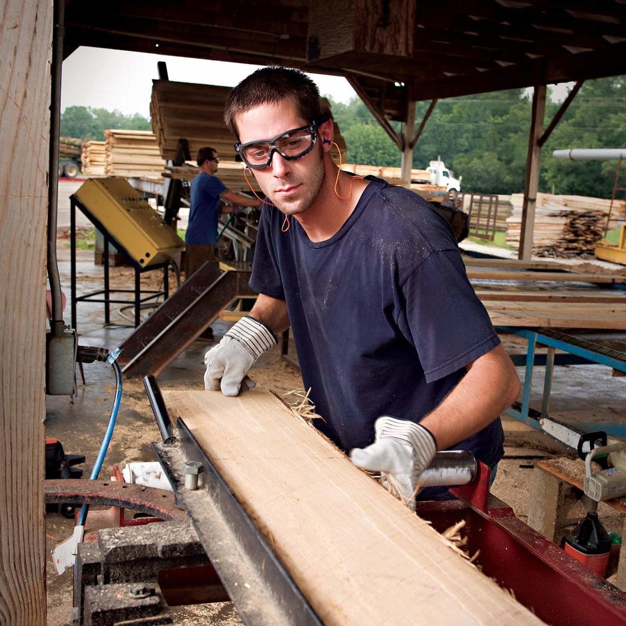 Pyramex V2G Safety Glasses/Goggles Worn On The Job