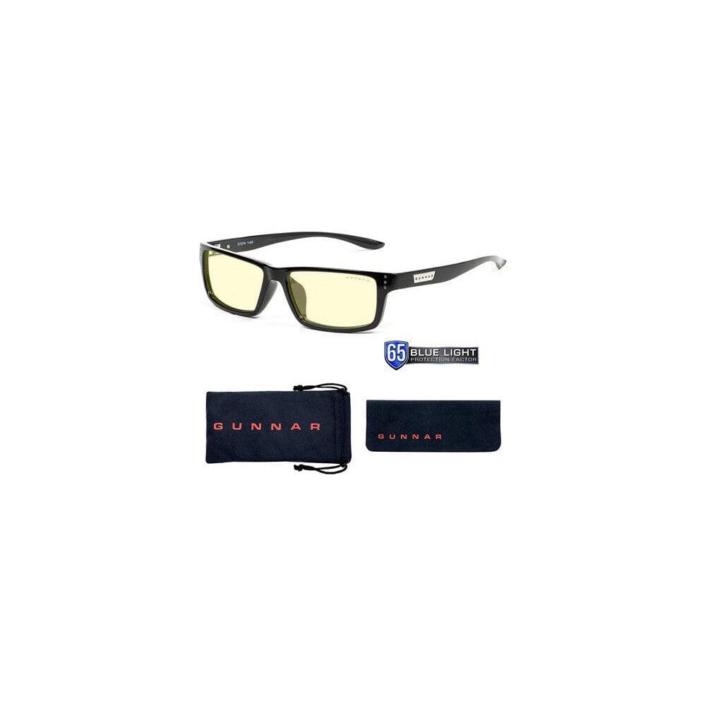 Gunnar Riot Computer Glasses with Onyx Frame and Amber Lens - Accessories