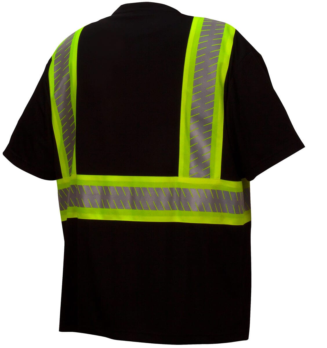 Pyramex RTS23 Type 0 Class 1 Black Hi-Vis Safety T-Shirt - Back