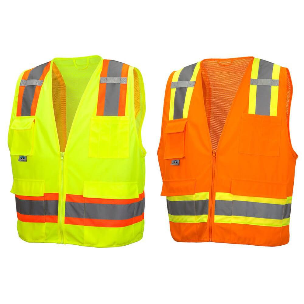 Pyramex RVZ24 Class 2 Hi-Viz Safety Vests