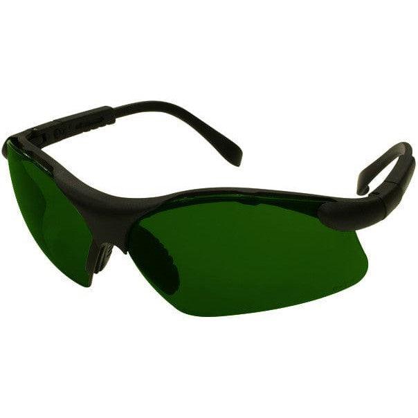 Radians Revelation Safety Glasses with Black Frame and Shade 5 Lens