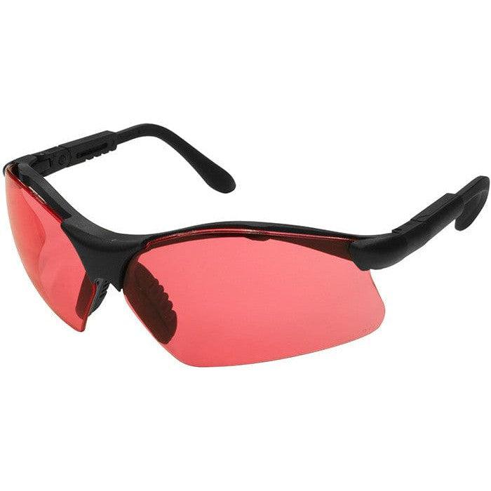 Radians Revelation Safety Glasses with Black Frame and Vermillion Lens RV0180ID
