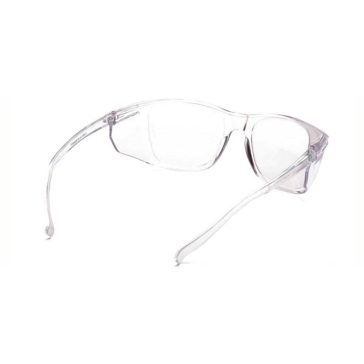 Pyramex Legacy Safety Glasses with Clear Lens S10910S - Back View