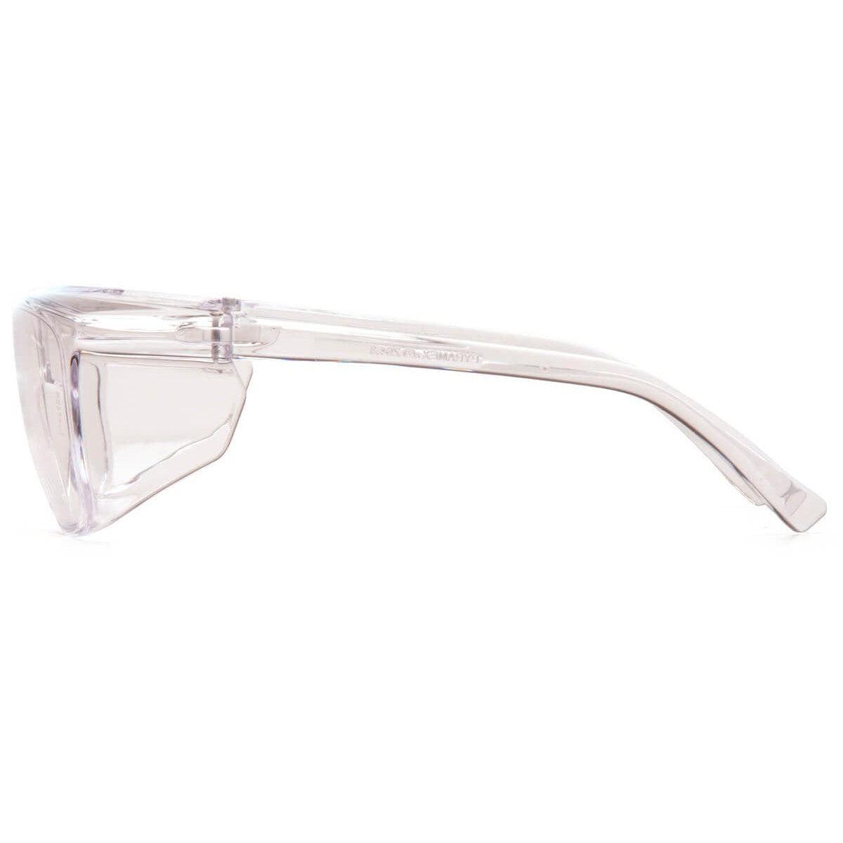Pyramex Legacy Safety Glasses with Clear Lens S10910S - Side View
