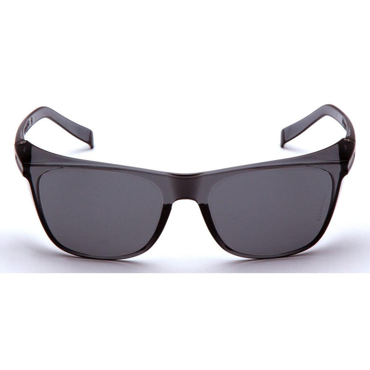 Pyramex Legacy Safety Glasses with Gray Lens S10920S - Front View