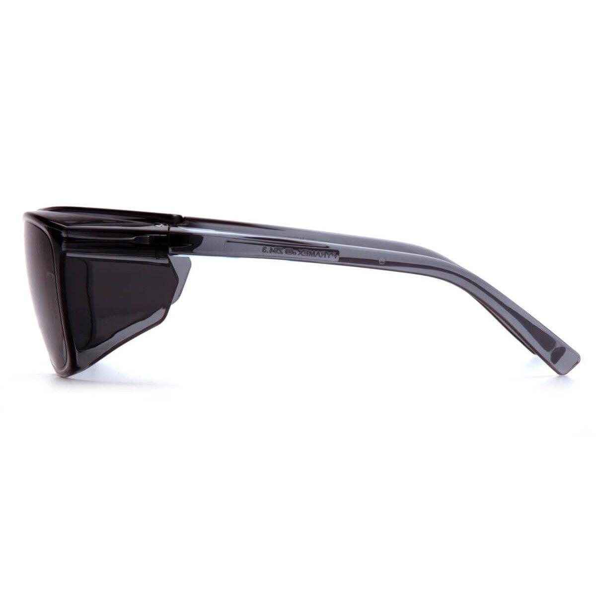 Pyramex Legacy Safety Glasses with H2MAX Gray Anti-Fog Lens S10920STM - Side View