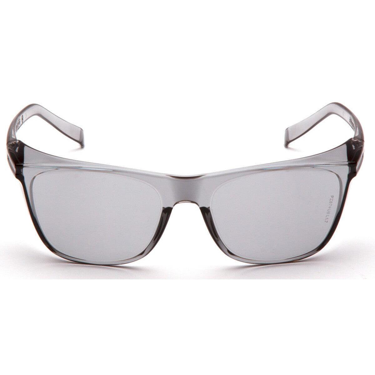 Pyramex Legacy Safety Glasses withLight Gray Lens S10925S - Front View