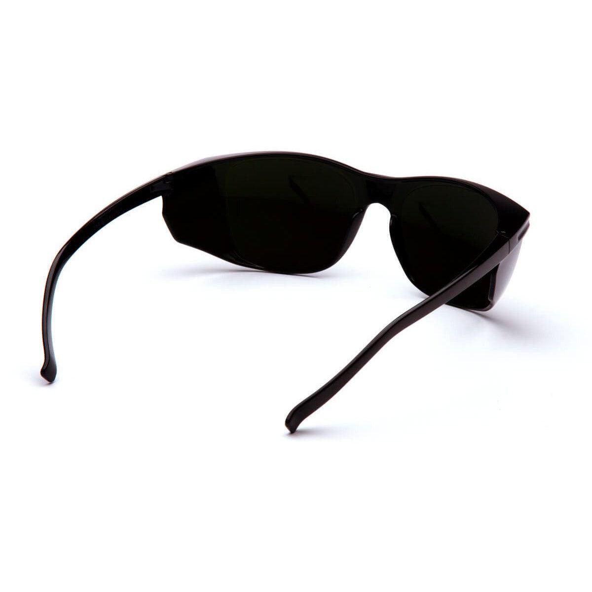 Pyramex Legacy Safety Glasses with 5.0 IR Lens S10950SF - Back View
