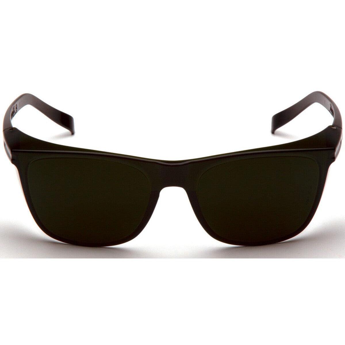 Pyramex Legacy Safety Glasses with 5.0 IR Lens S10950SF - Front View