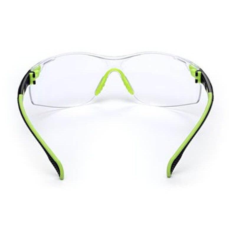 3M Solus Safety Glasses with Clear Anti-Fog Lens, Temples, Foam & Strap S1201SGAF-KT - Back View
