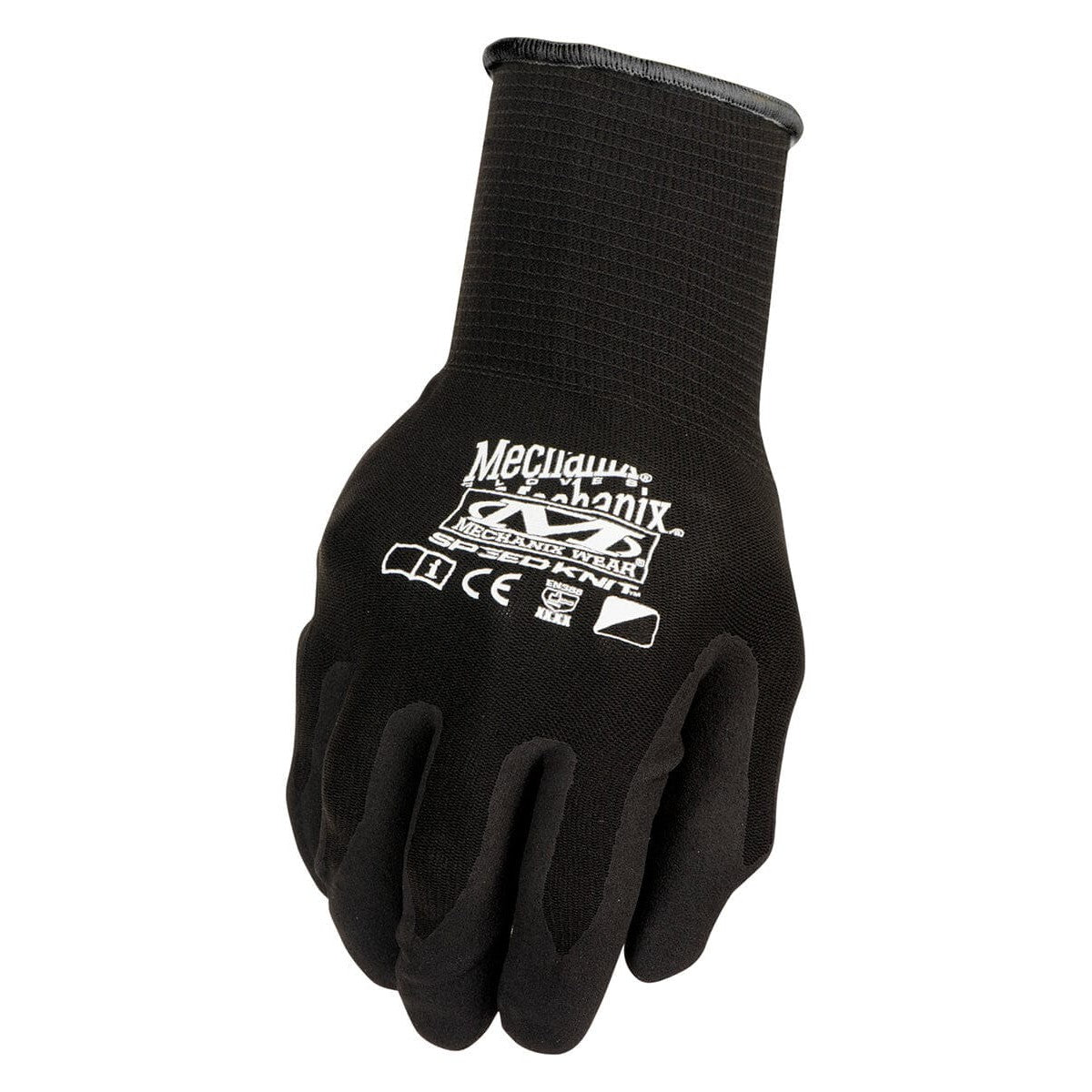 Mechanix S1DE-05 SpeedKnit Gloves, Black