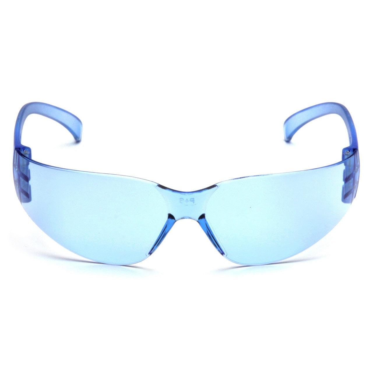 Pyramex Intruder Safety Glasses with Infinity Blue Lens S4160S Front View