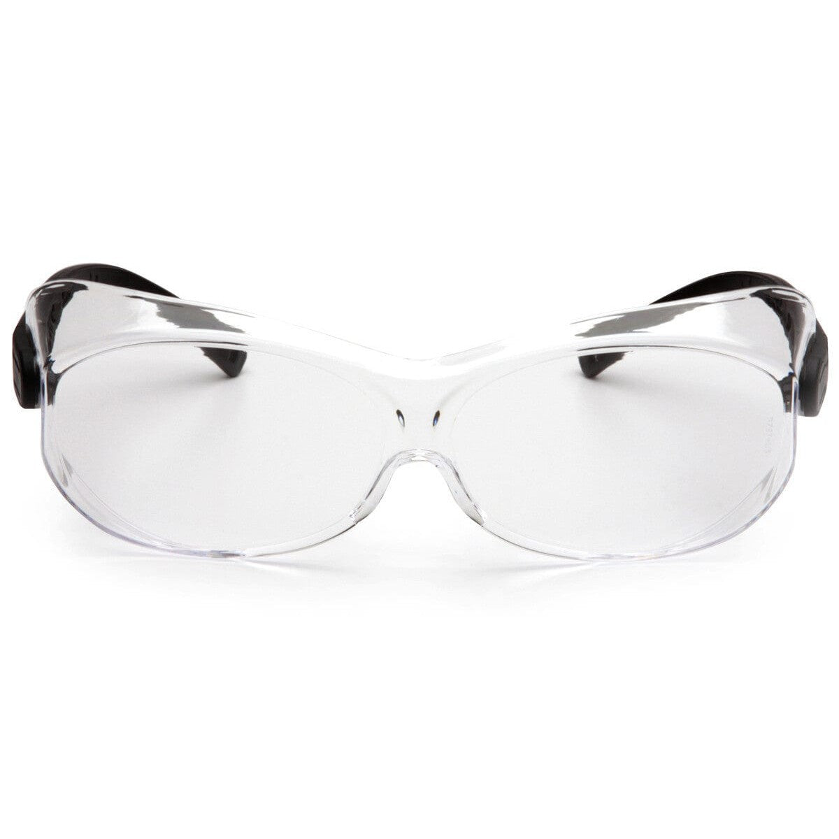 Pyramex OTS XL S7510STJ Over-Prescription Safety Glasses with Large Clear Anti-Fog Lens - Front View