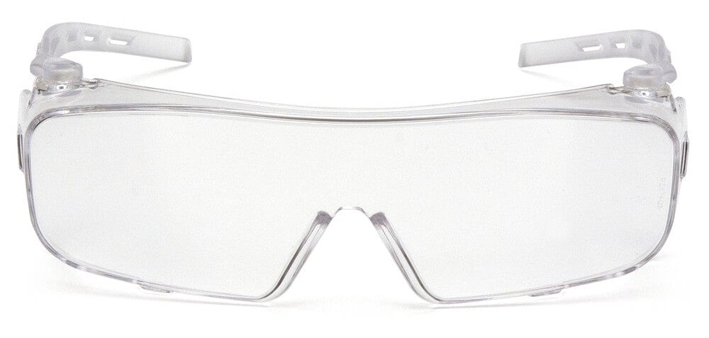 Pyramex Cappture S9910ST Safety Glasses with H2MAX Clear Anti-Fog Lens - Front