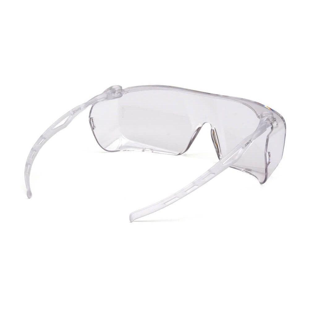 Pyramex Cappture S9910ST Safety Glasses with H2X Clear Anti-Fog Lens - Back