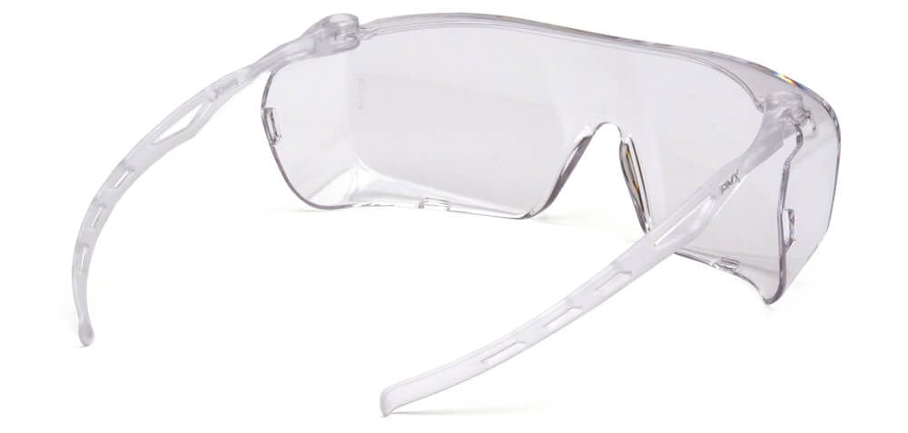Pyramex Cappture S9910ST Safety Glasses with H2MAX Clear Anti-Fog Lens - Back