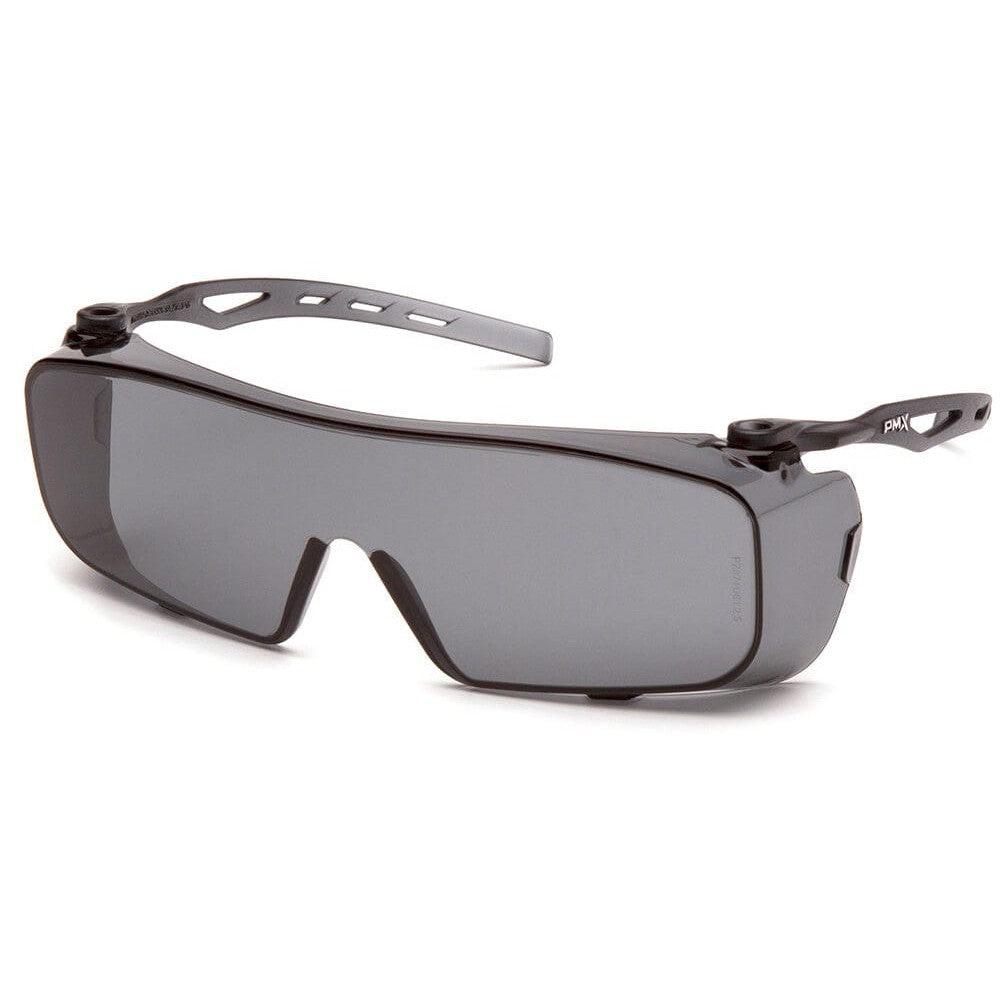 Pyramex Cappture S9920ST Safety Glasses with H2X Gray Anti-Fog Lens