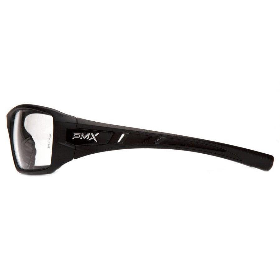Pyramex Velar Safety Glasses with Black Frame and Clear Lens - Side