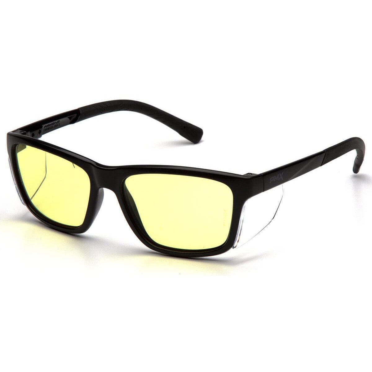 Pyramex Conaire Safety Glasses with Black Frame and UV400 Blue Block Lens SB10734D