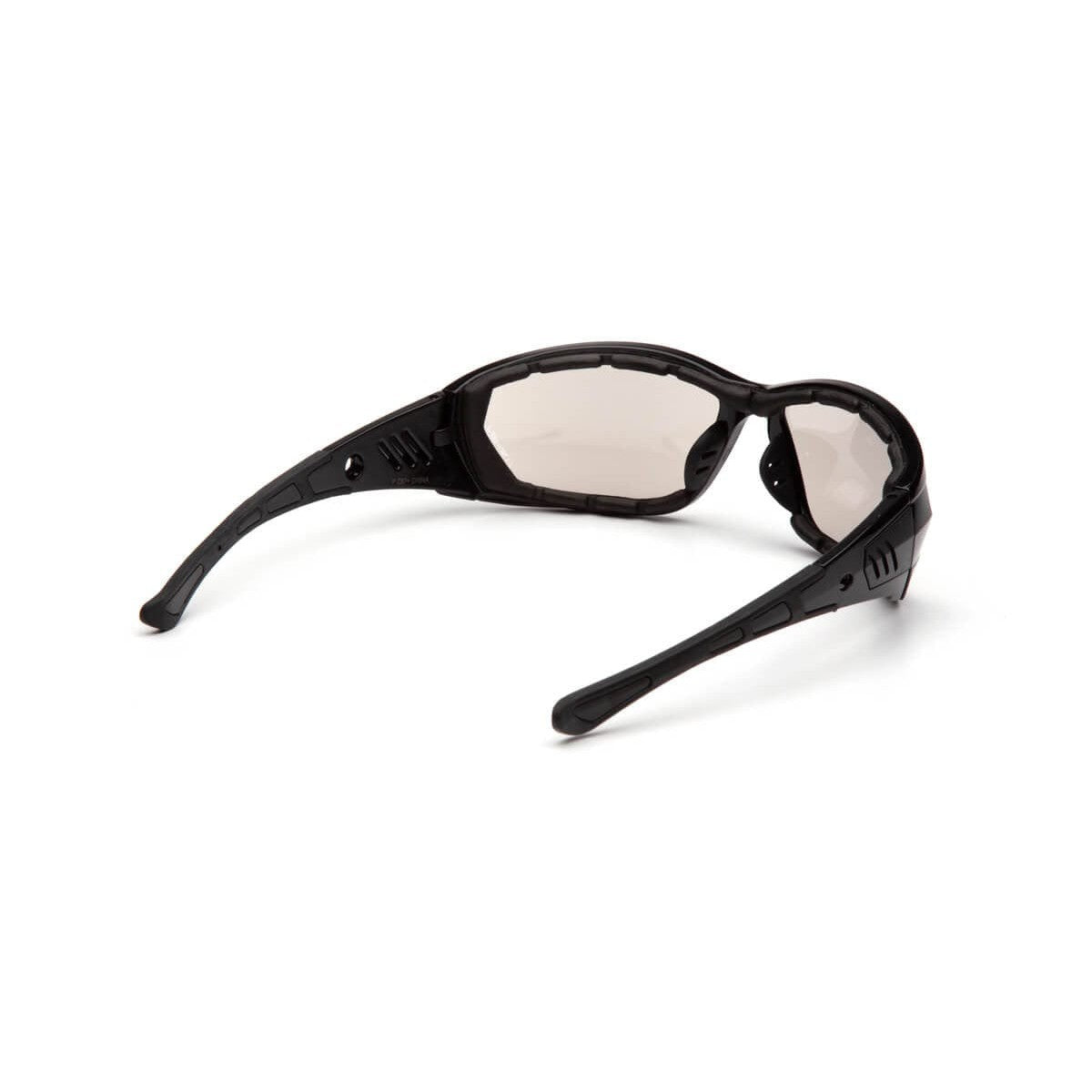 Pyramex Atrex Safety Glasses with Padded Black Frame and Indoor/Outdoor Mirror Anti-Fog Lens SB10880DT - Back View