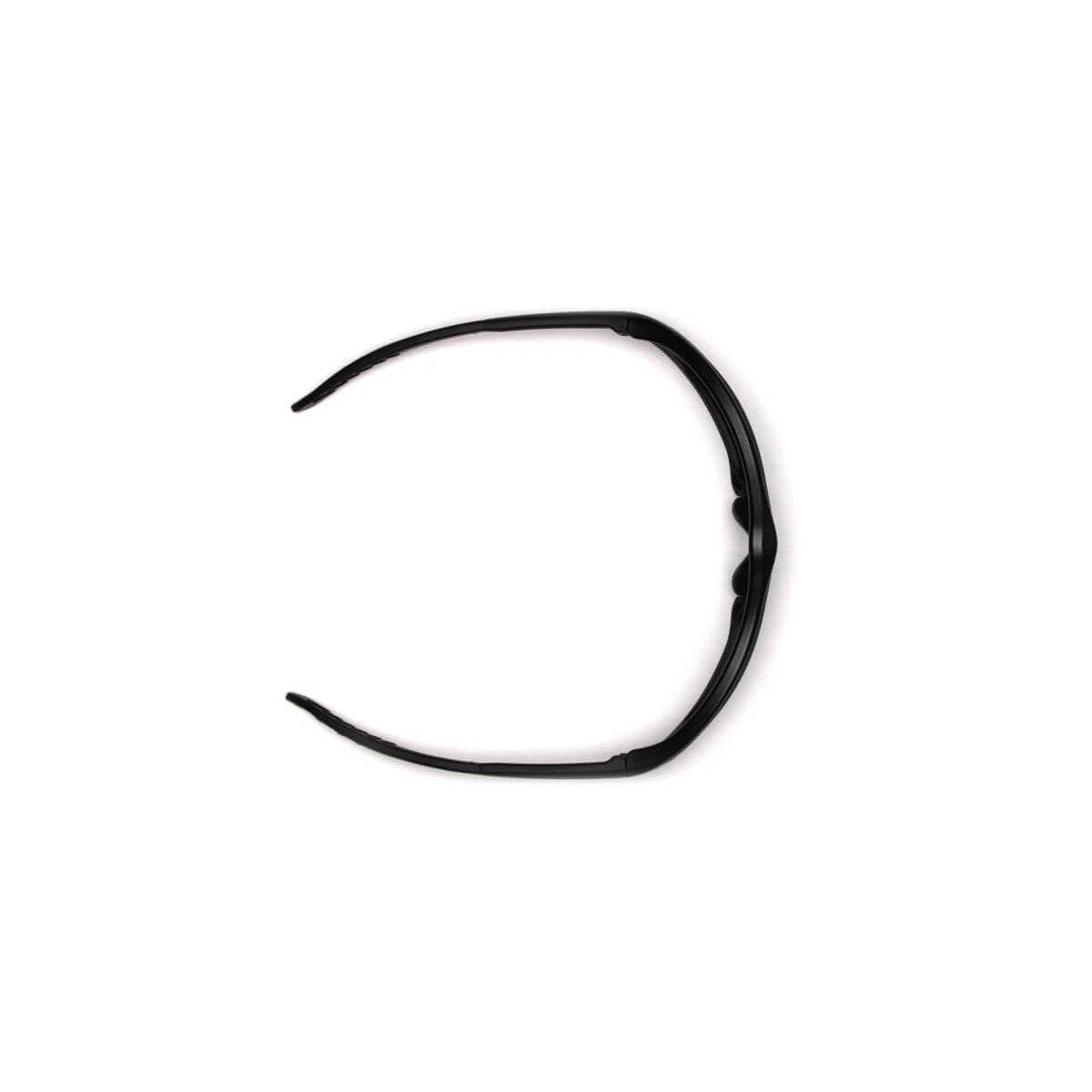 Pyramex Trifecta Safety Glasses with Wire-Mesh Lens SB74WMD - Top View