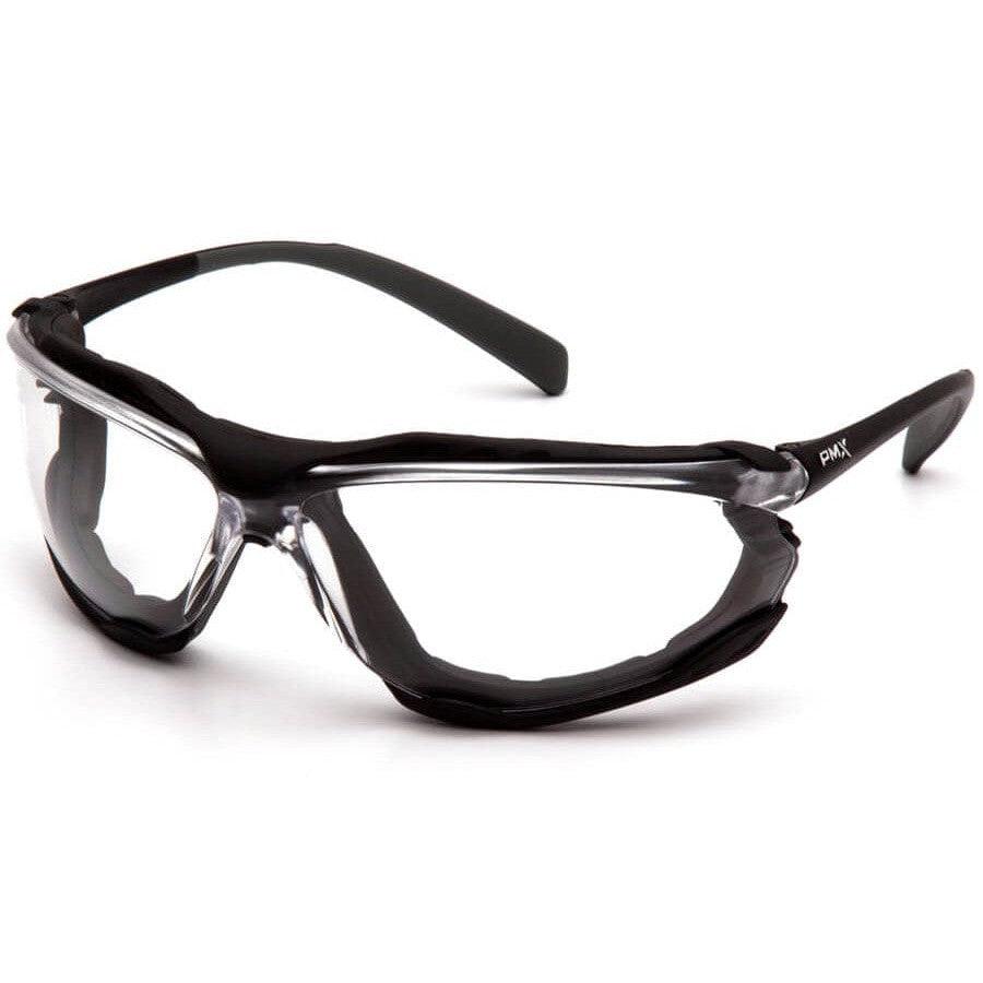 Pyramex Proximity Safety Glasses with Black Frame and Clear Lens