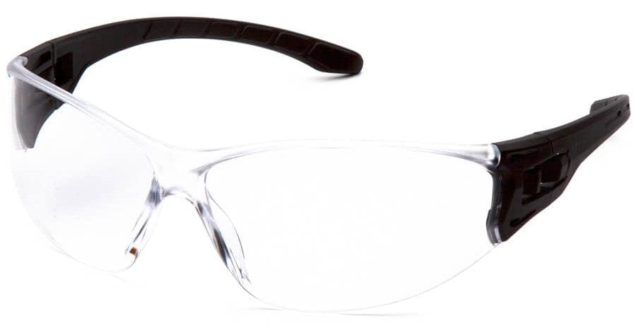 Pyramex Trulock Dielectric Safety Glasses with Black Temples and Clear Anti-Fog Lens