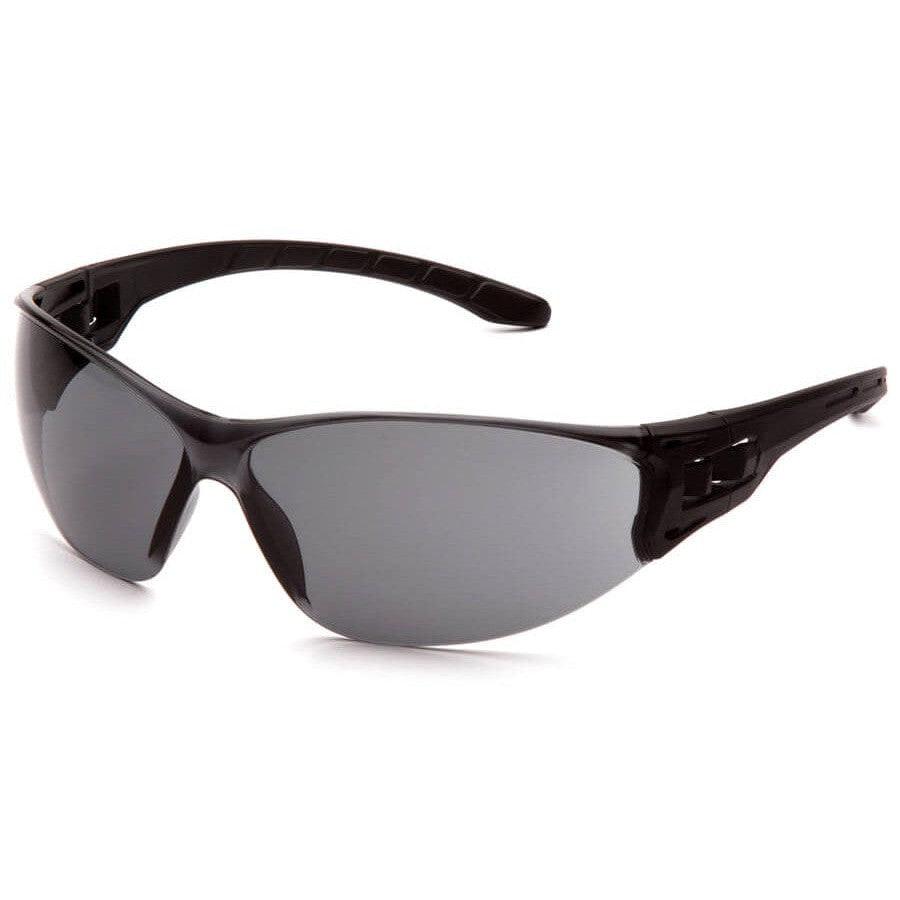 Pyramex Trulock Dielectric Safety Glasses with Black Temples and Gray Anti-Fog Lens SB9520ST