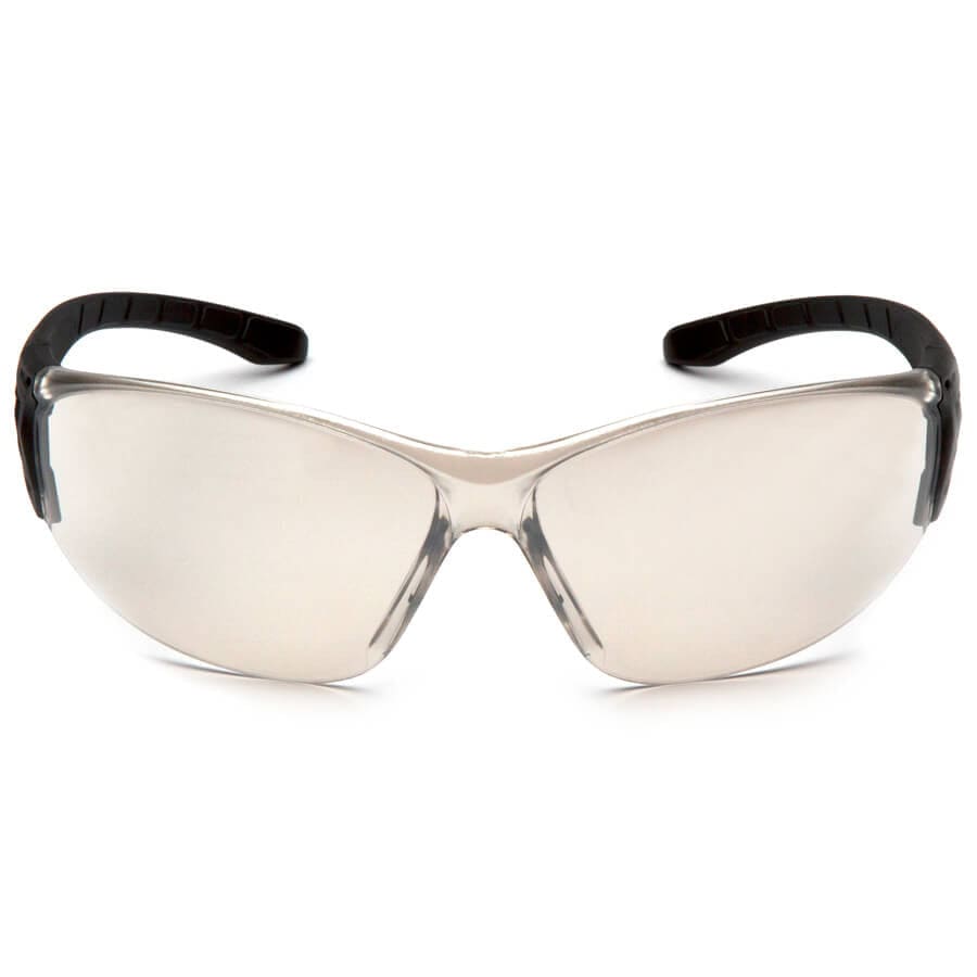 Pyramex Trulock Dielectric Safety Glasses with Black Temples and Indoor-Outdoor Lens - Front SB9580S