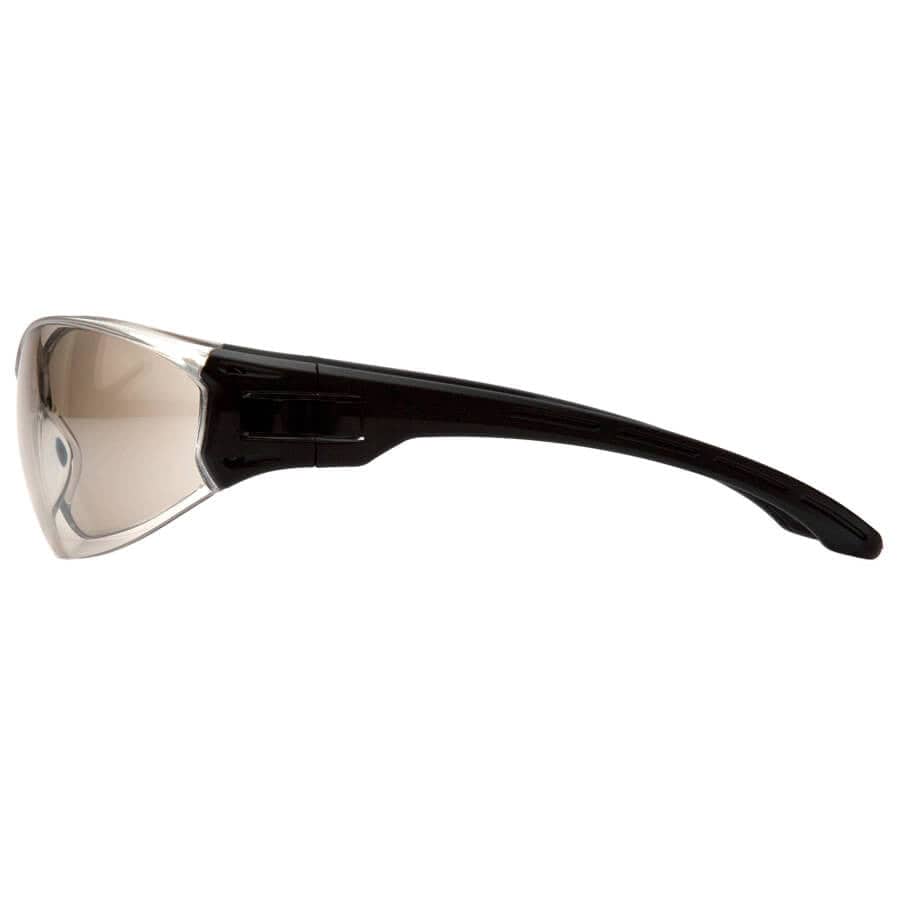 Pyramex Trulock Dielectric Safety Glasses with Black Temples and Indoor-Outdoor Lens - Side SB9580S