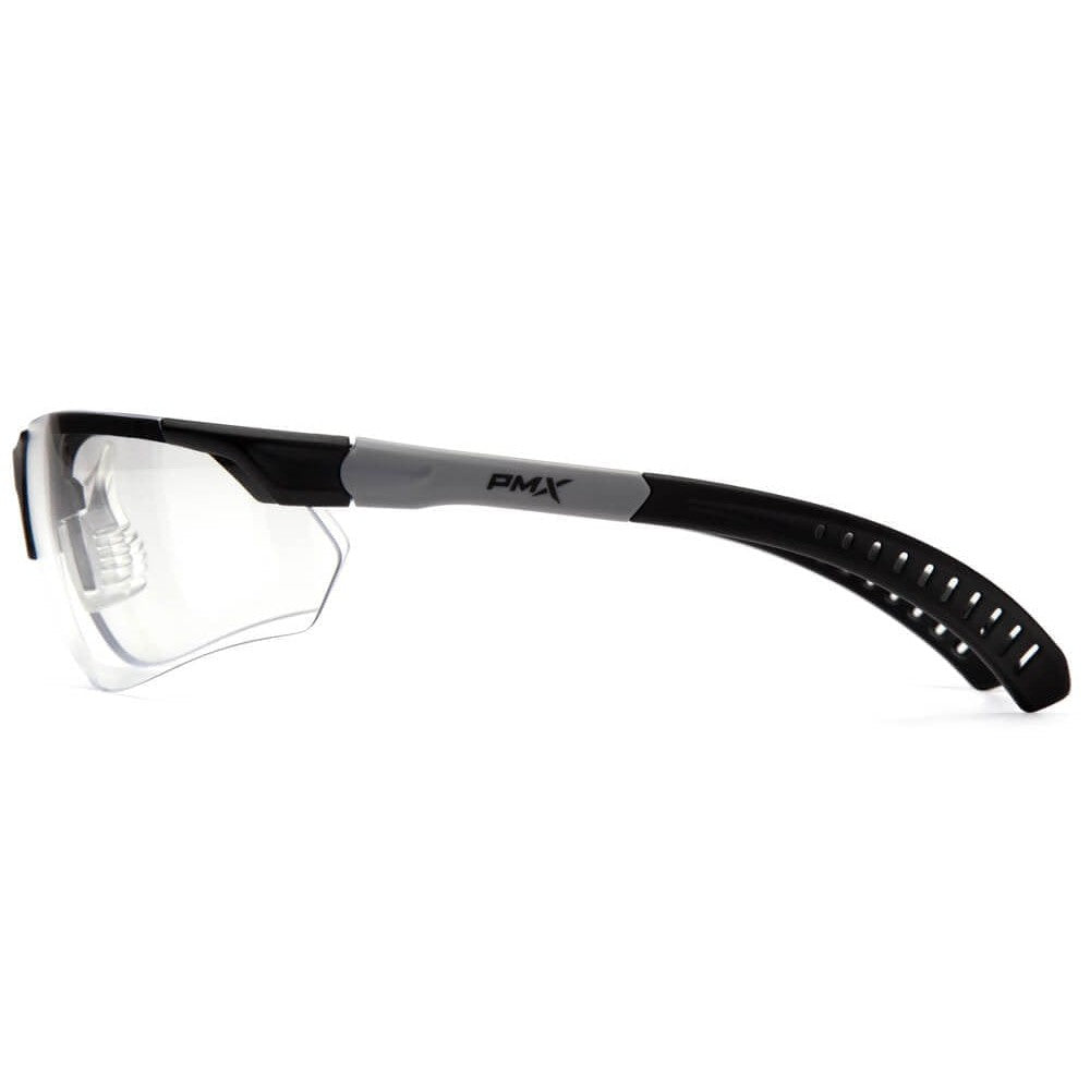 Pyramex Sitecore Safety Glasses with Black Frame and Clear Lens - Side SBG10110D