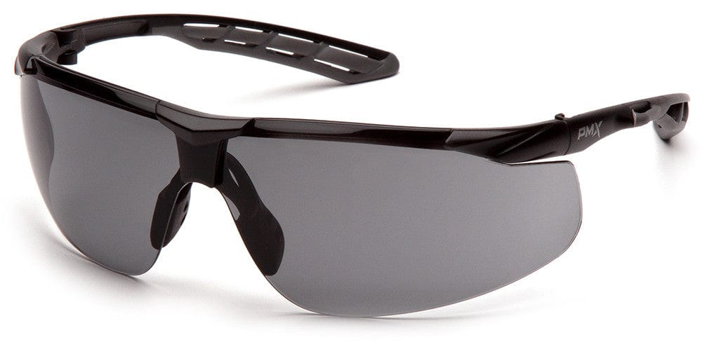 Pyramex Flex-Lyte Safety Glasses with Black/Gray Frame and Gray Lens