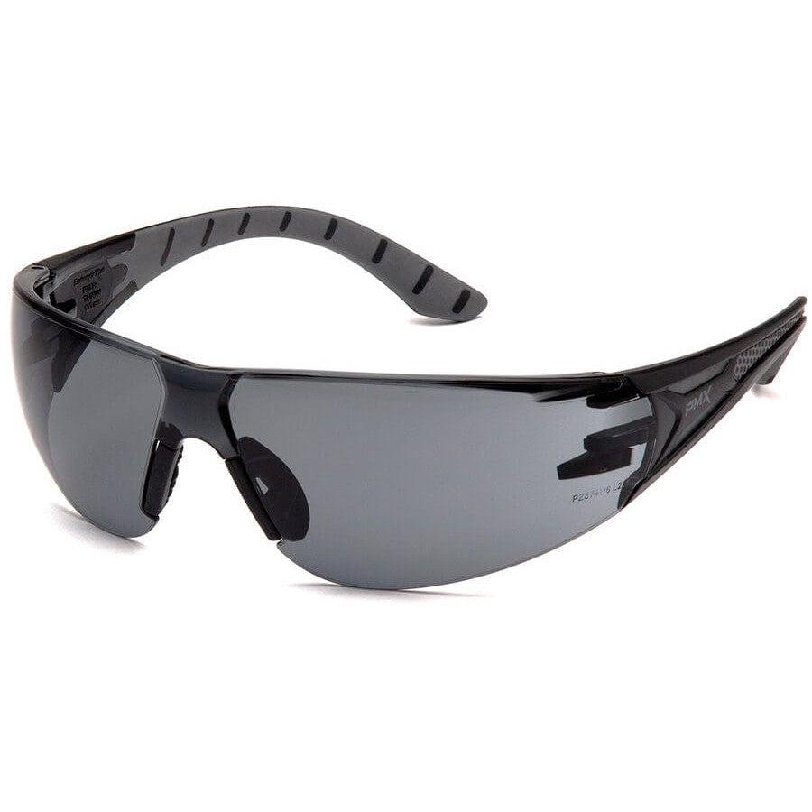 Pyramex Endeavor Plus Safety Glasses with Black/Gray Temples and Gray Anti-Fog Lens SBG9620ST