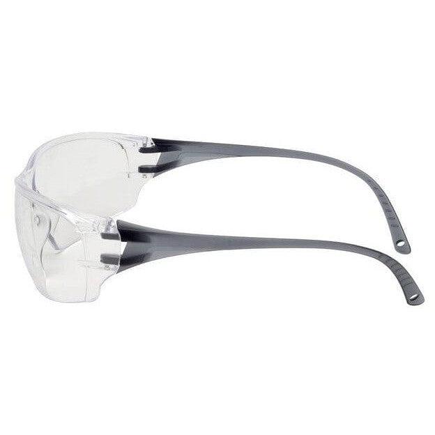 Elvex Helium 18 Ultralight Safety Glasses with Clear Anti-Fog Lens - Side