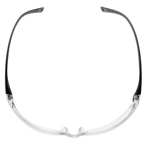 Elvex Helium 18 Ultralight Safety Glasses with Clear Anti-Fog Lens - Top