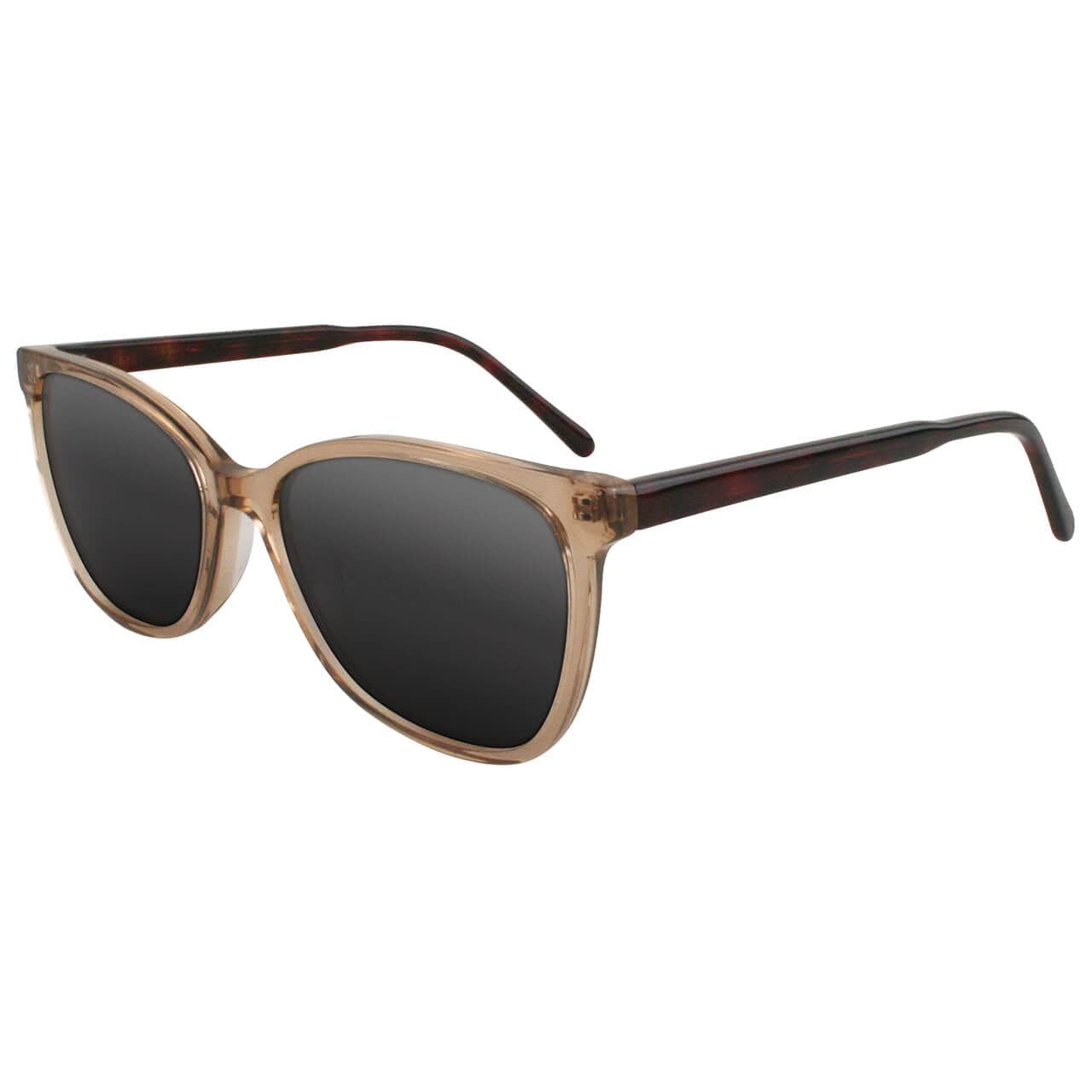 Solect Silk Sunglasses with Brown Frame and Gray Polarized Lenses