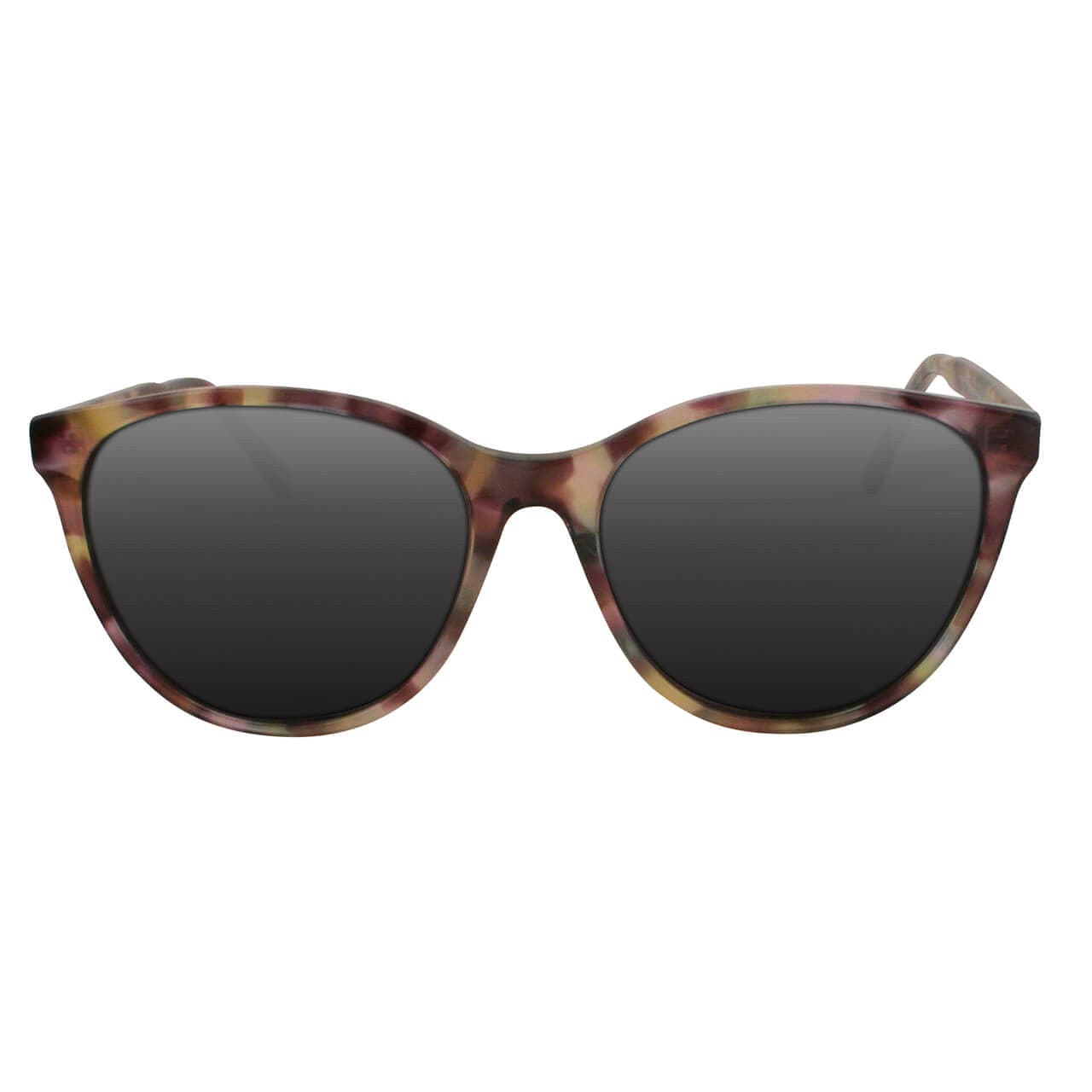 Solect Phase Sunglasses with Tortoise Pink Frame and Gray Polarized Lenses Front View