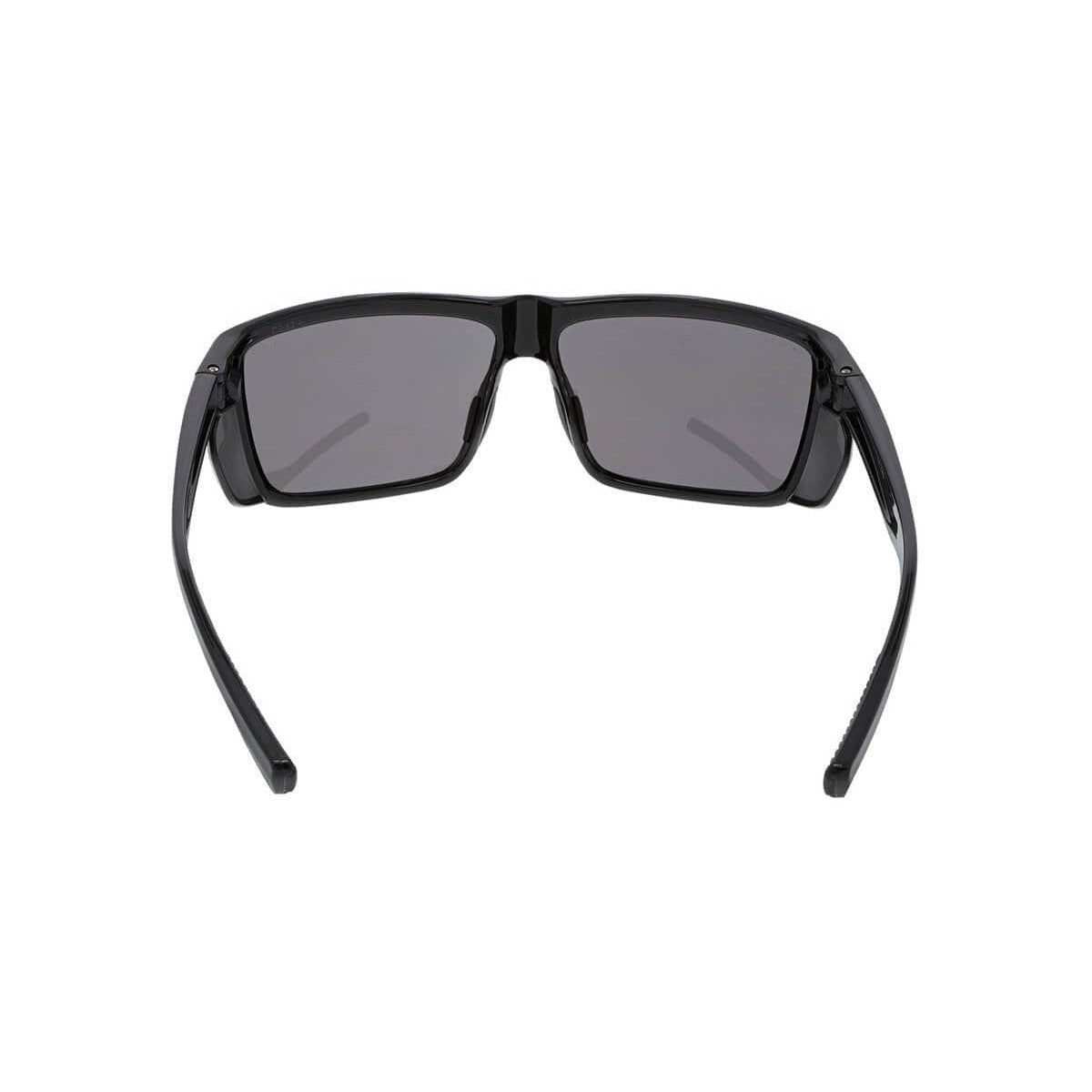 MCR Safety Swagger SR2 Safety Glasses with Black Frame and Gray Lens SR212 - Back View