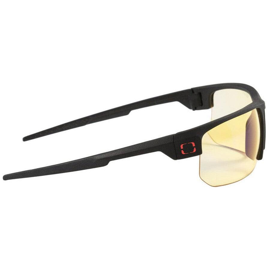 Gunnar Torpedo Computer Glasses with Onyx Frame and Amber Lens - Side