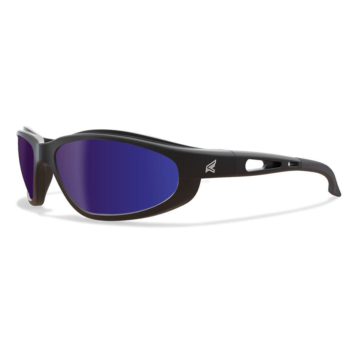 Edge Dakura Polarized Safety Glasses with AP Blue Mirror Lens TSMAP218