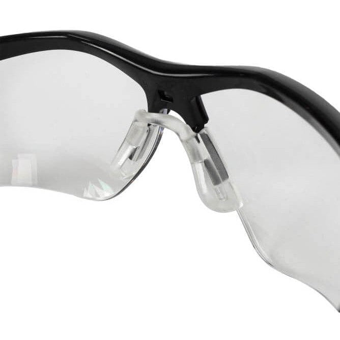 Radians Thraxus Safety Glasses with Clear Anti-Fog Lens - Nosepiece