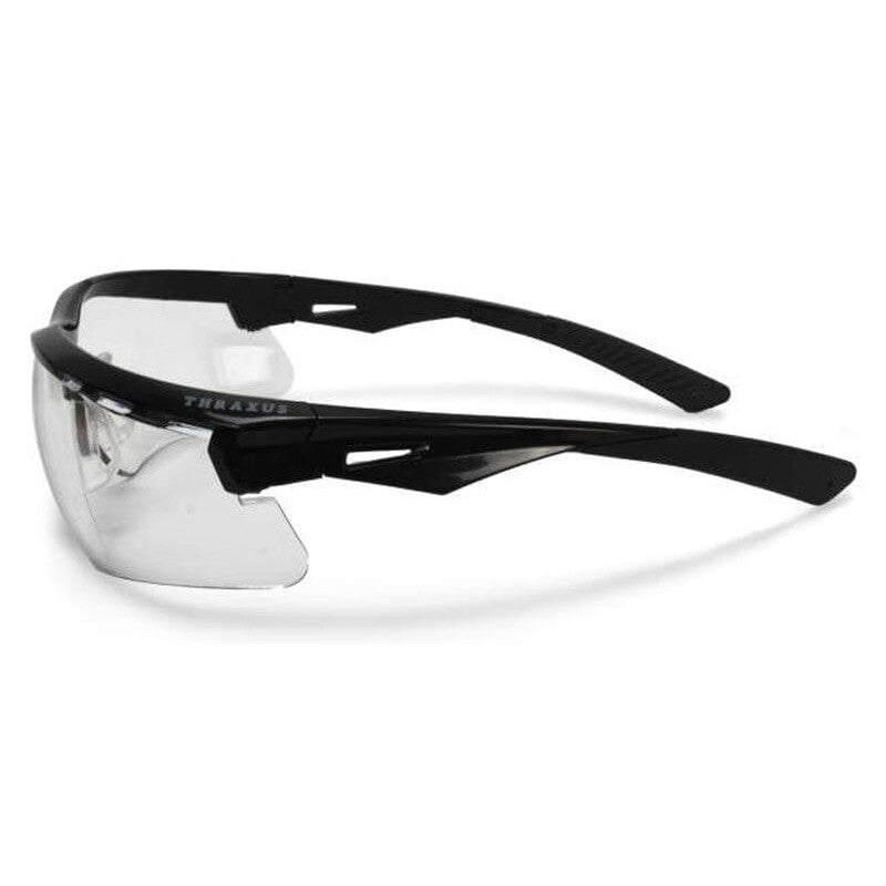Radians Thraxus Safety Glasses with Clear IQUITY Anti-Fog Lens - Side View